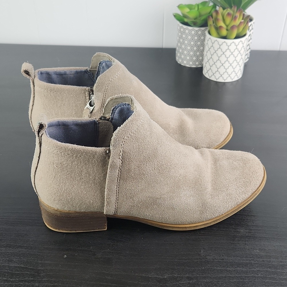 Toms Deia‎ Ankle Zip Booties Size W7.5